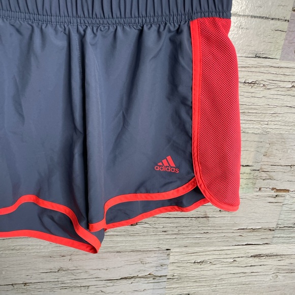 Adidas shorts gray and pink size small athletic - Picture 2 of 9